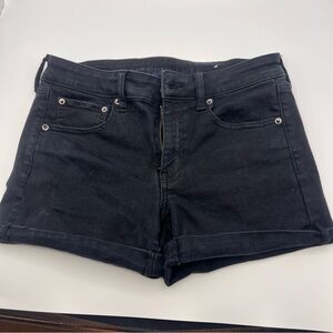 American Eagle Next Level Stretch Rolled Cuff Hot Mom Shorts Womens size 8